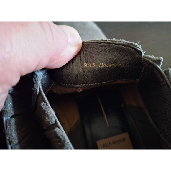 Dolce Vita Kadie Gray Suede Chelsea Ankle Bootoe/Pre-owned, Sz. 8 - Picture 9 of 9